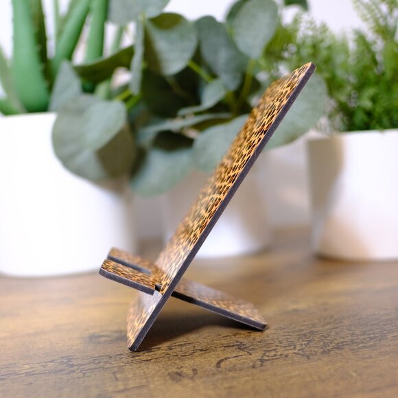 Handmade Cellphone Stand/Dock, Animal Print, iphone, samsung, android, gift - Picture 2 of 4